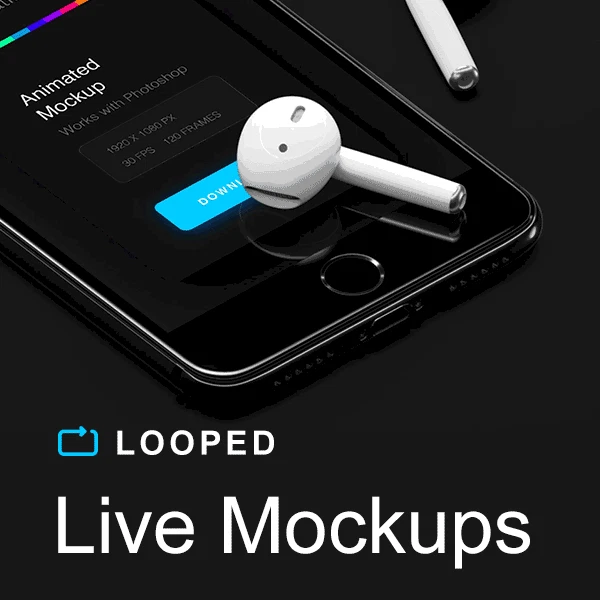 Looped Live Mockups