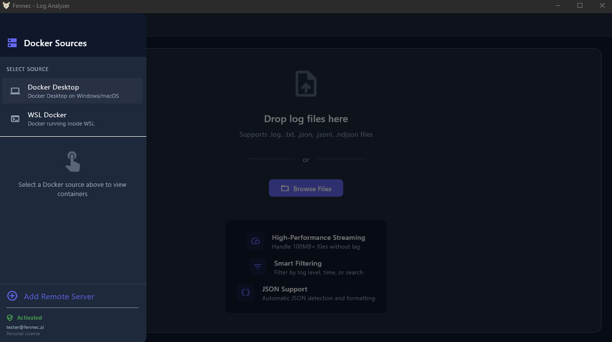 Fennec - Screenshot 2 showing product features and functionality