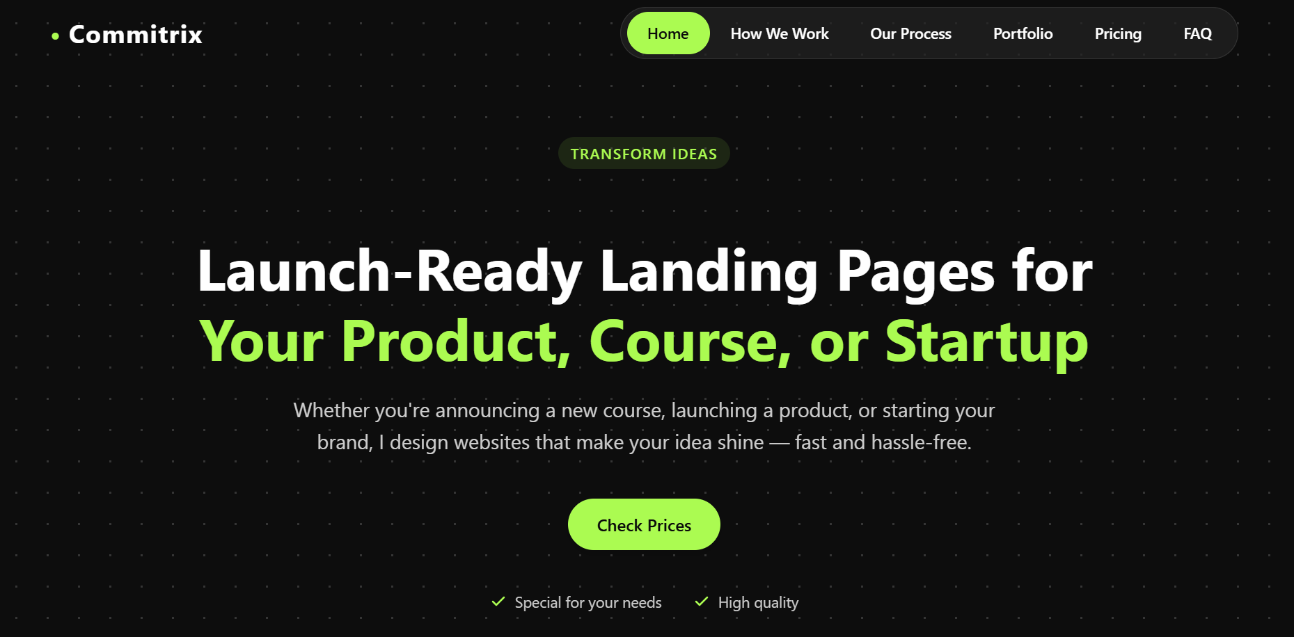 Média Engagement - Pages de destination à conversion élevée.Préparé pour le lancement en 1 semaine. 1