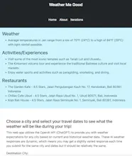 Weather Me Good gallery image