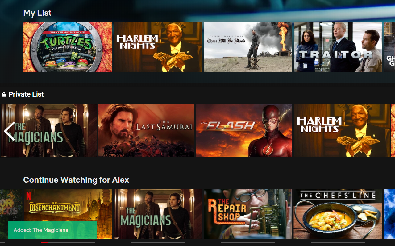 Netflix Private List gallery image