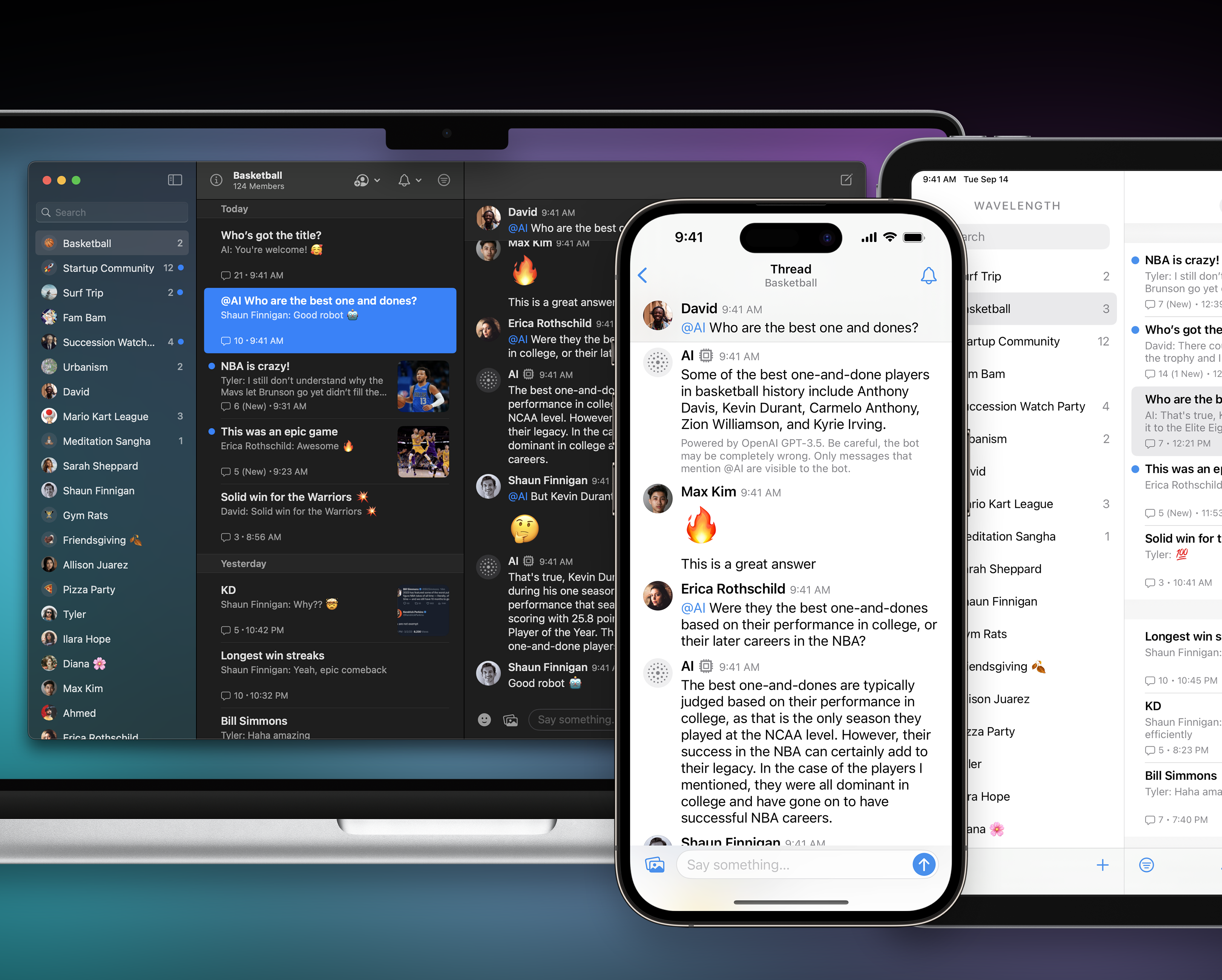 Média Messager de longueur d'onde 3
