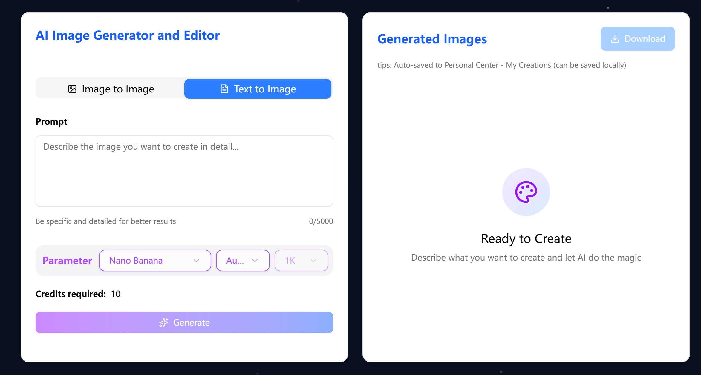 Nano Banana2 - Screenshot 2 showing product features and functionality