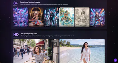 Girl Generator AI gallery image