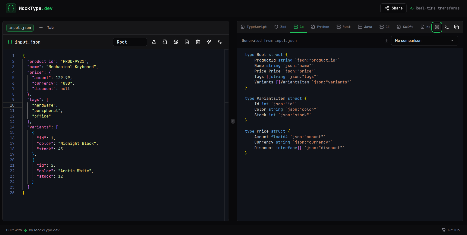 MockType.dev  gallery image
