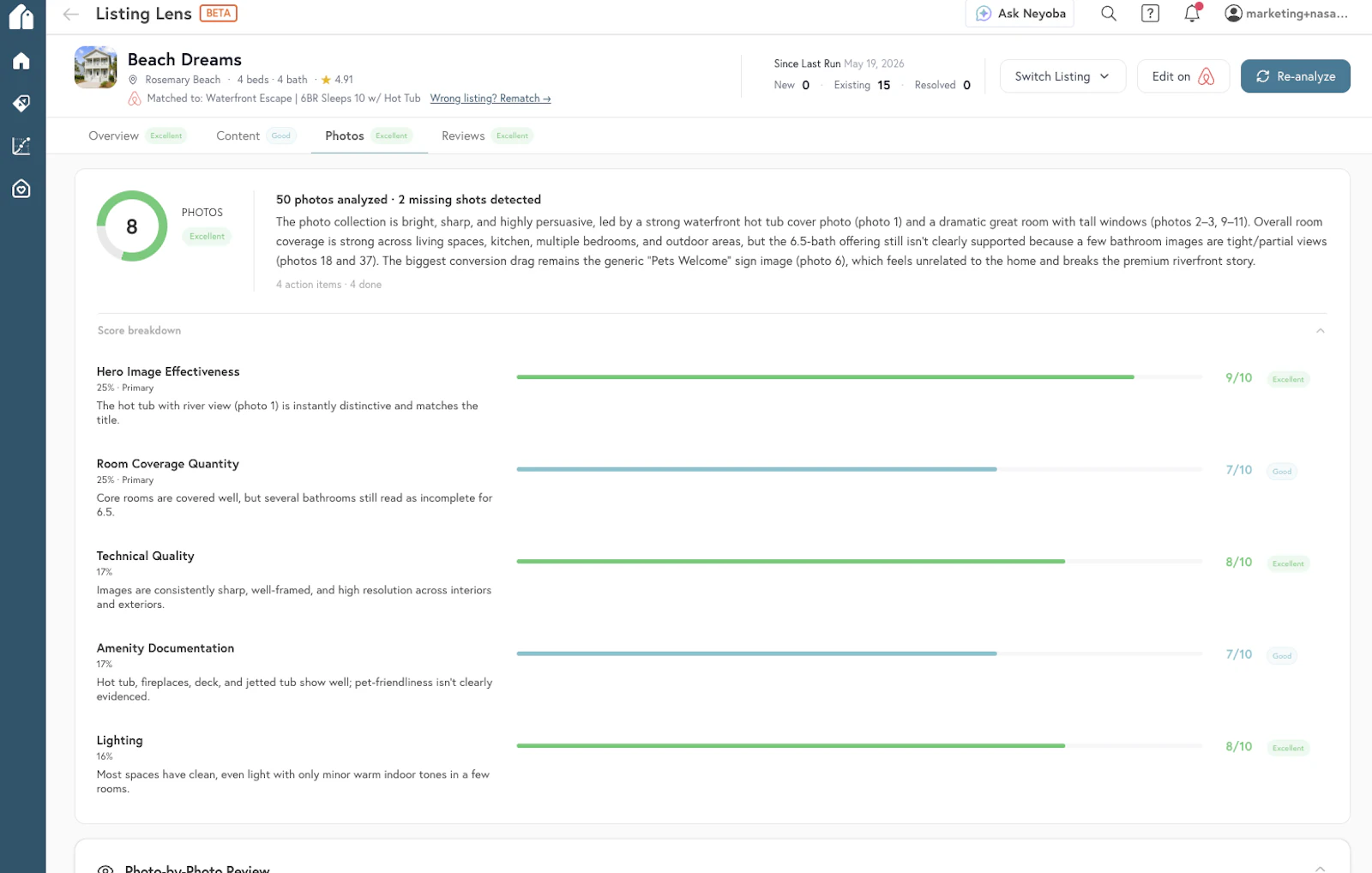 Listing Lens screenshot 5