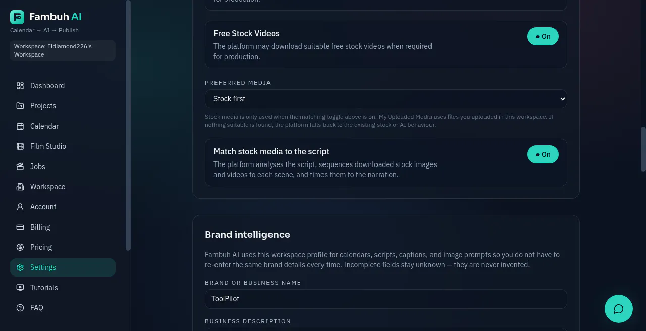 Fambuh AI gallery image