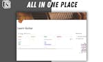 Learn Guitar using Notion image