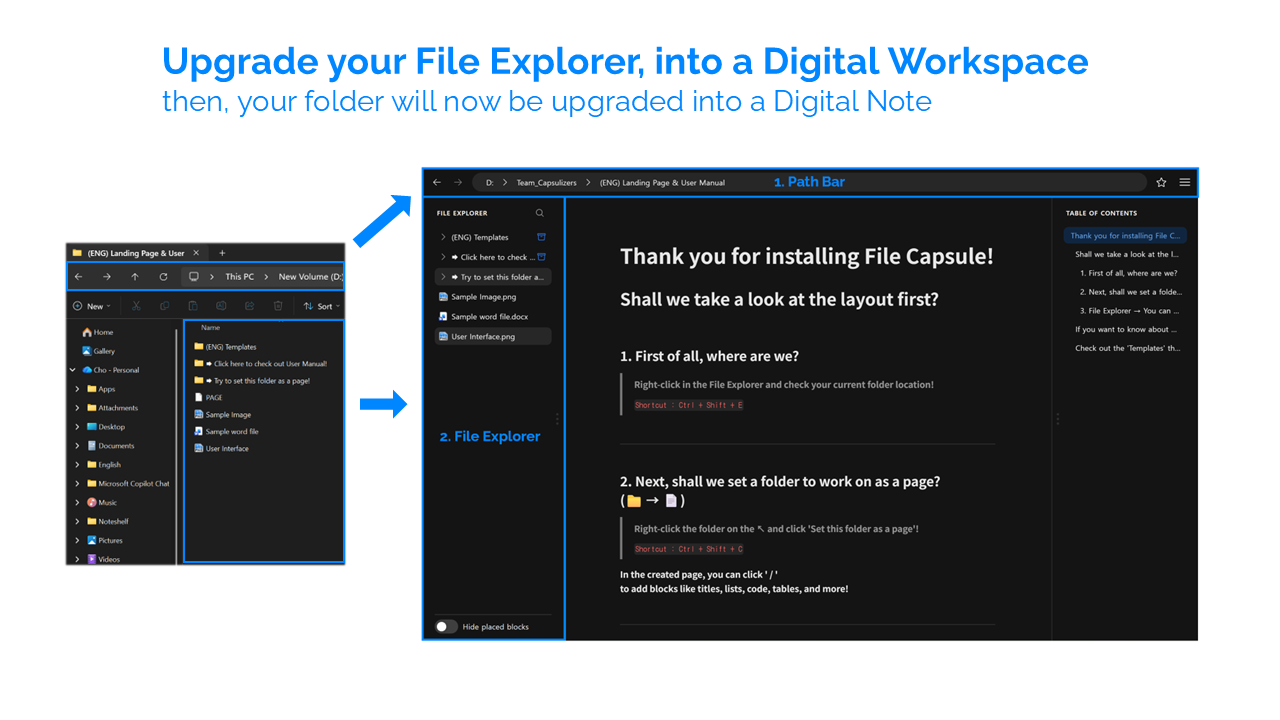 File Capsule - Screenshot 4 showing product features and functionality