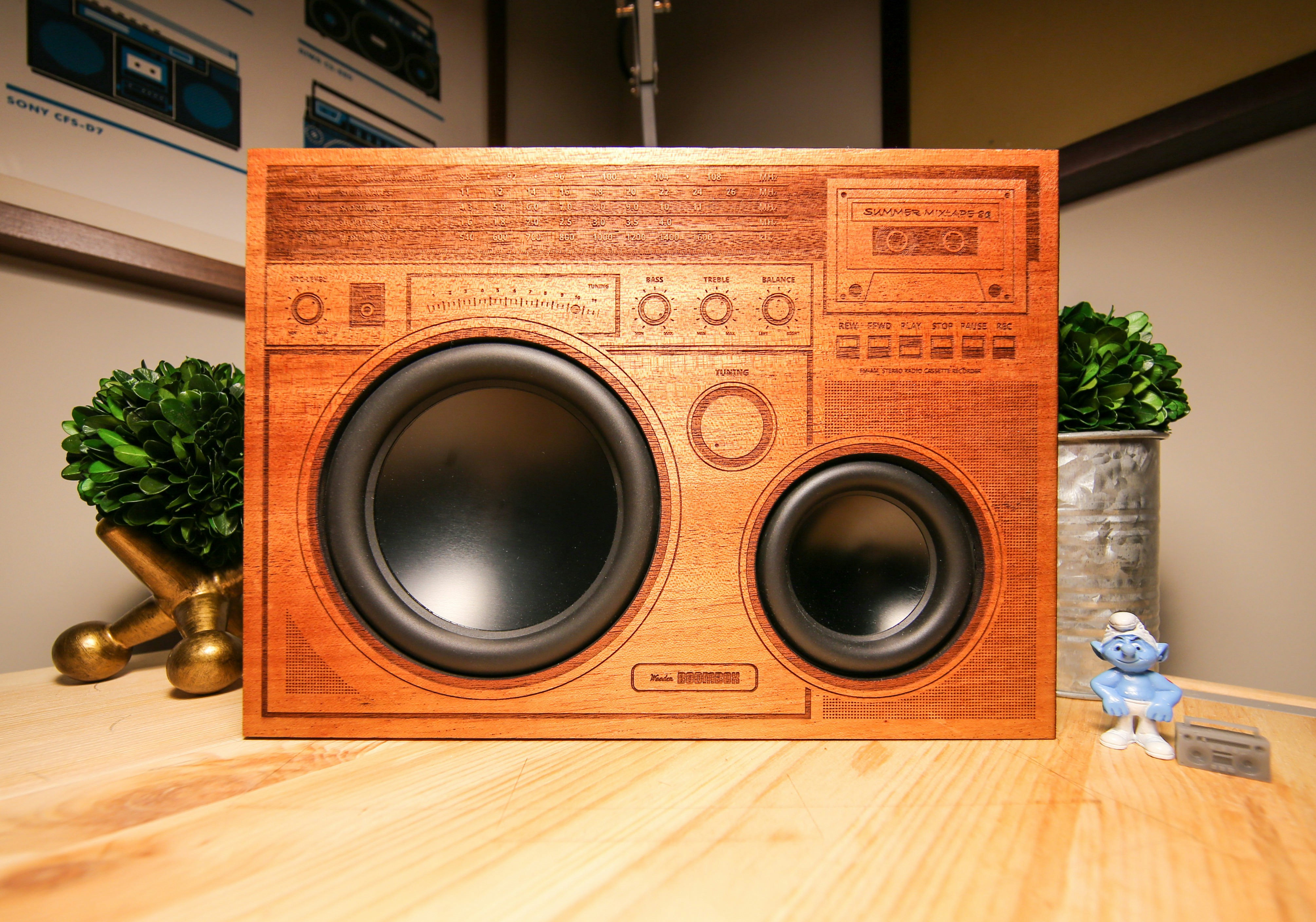 The Big Wooden Boombox