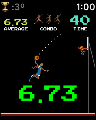 Basketball Hoops, arcade for Apple Watch gallery image