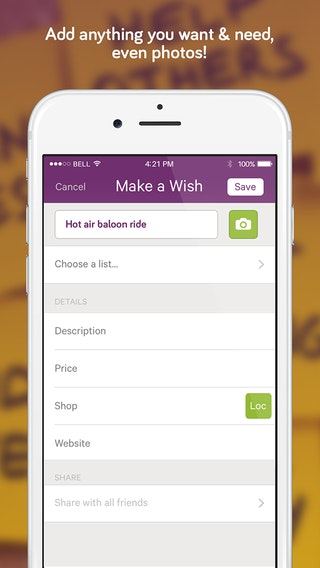 Wishylist gallery image