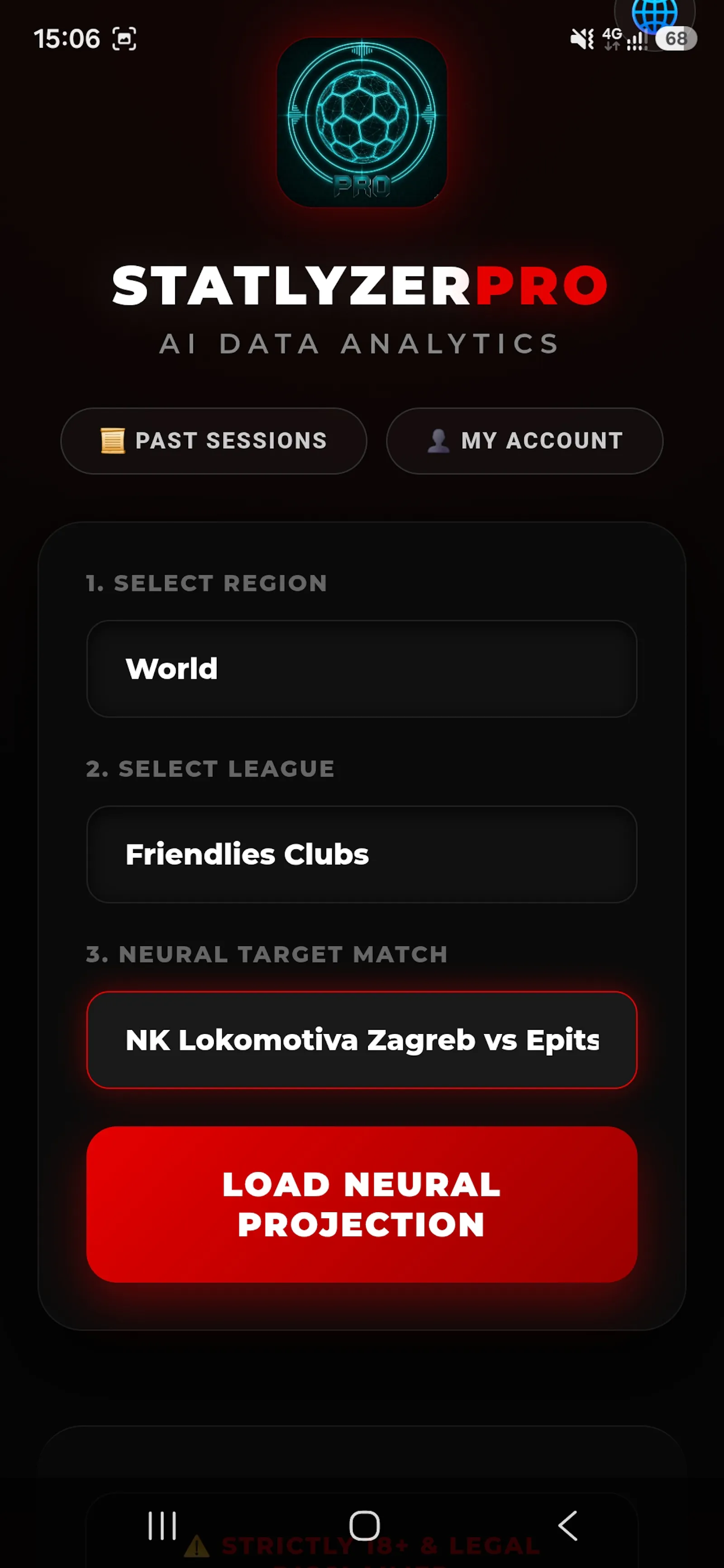 Statlyzer screenshot 2