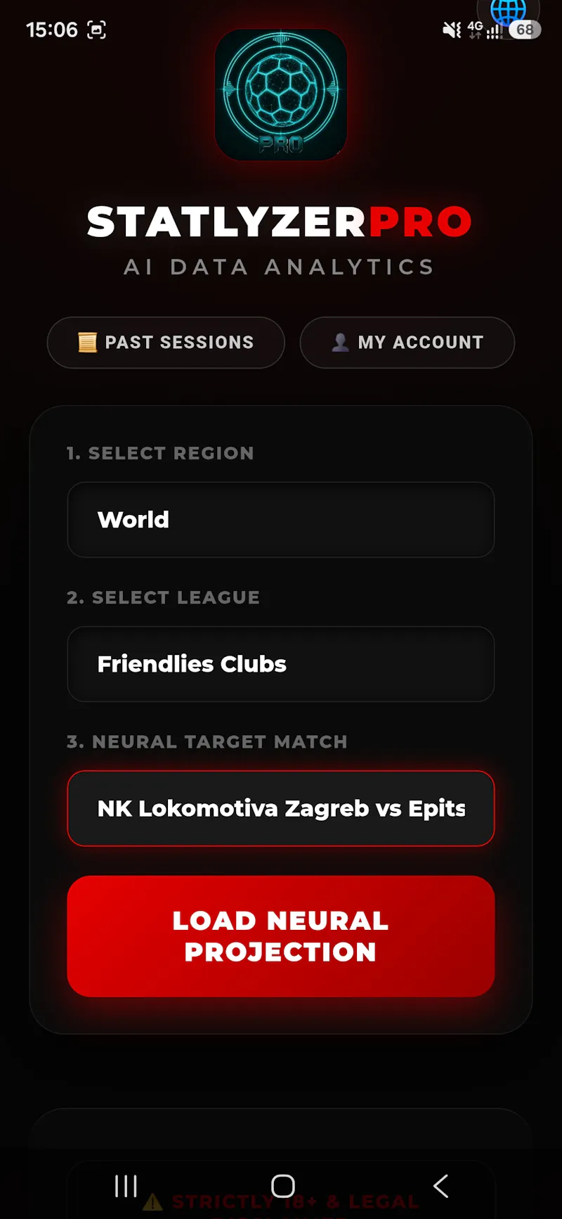 Statlyzer screenshot 2