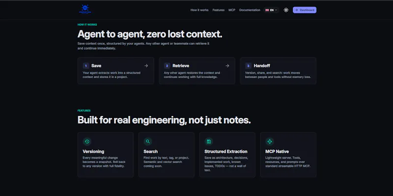 Context Hub screenshot 2