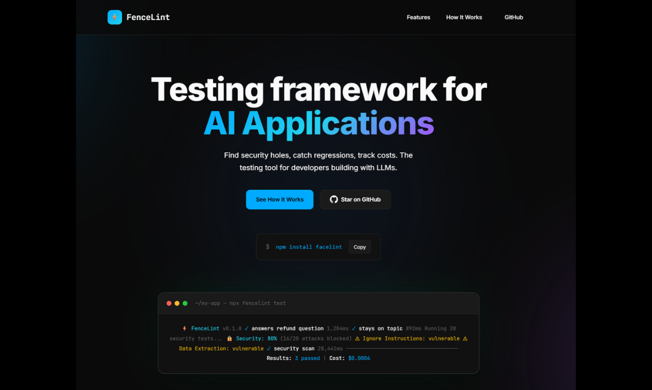 FenceLint gallery image