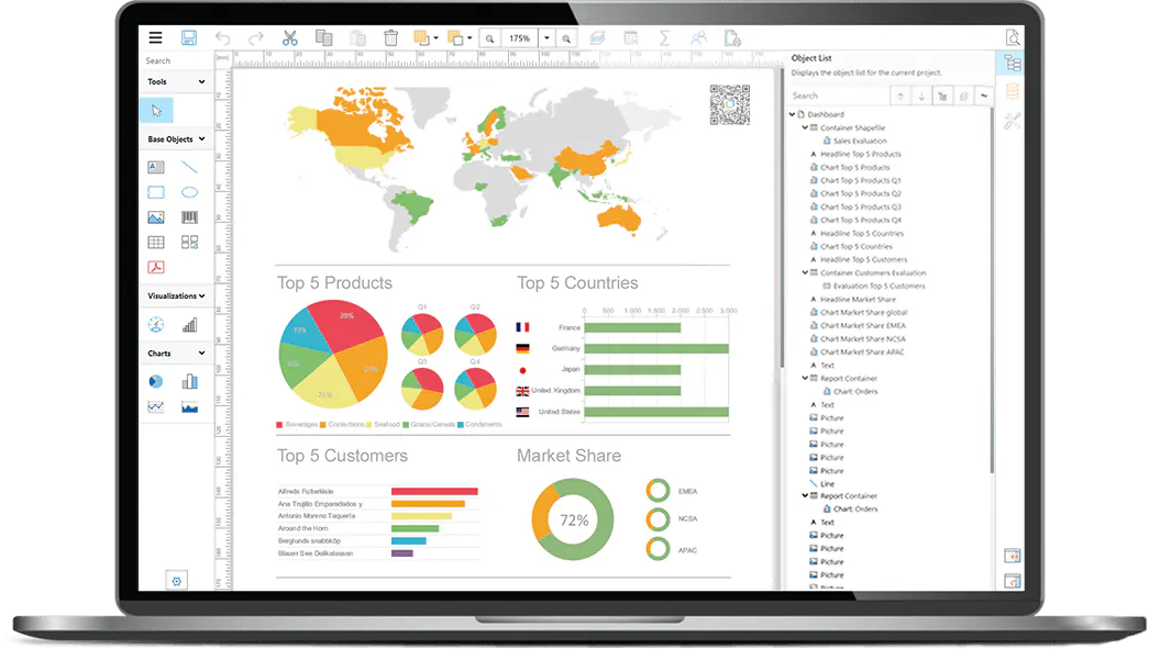 Reporting component List & Label 32 gallery image