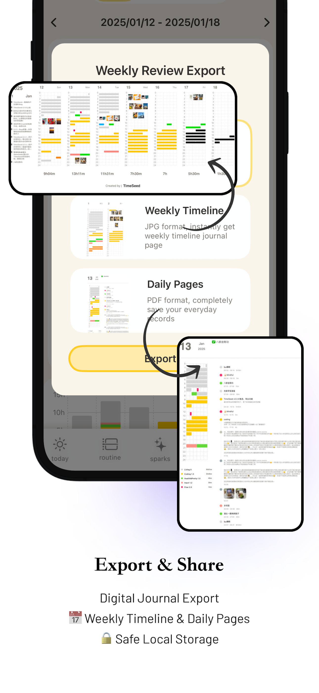 Timesed - Leistungsstarker Assistent für Zeitaufzeichnung, Analyse und Freigabe Medien 1