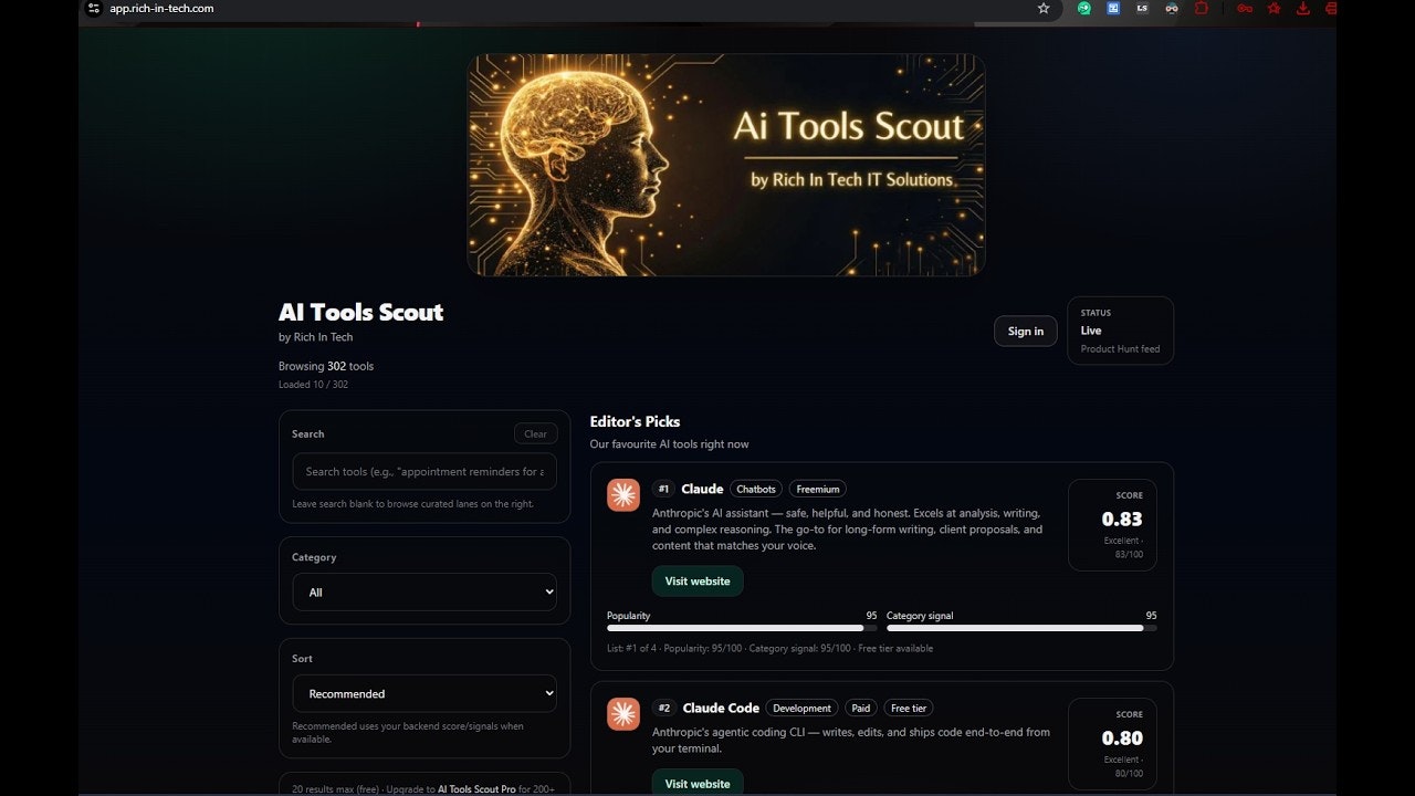AI Tools Scout gallery image