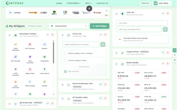 CentPage – Your Productivity New Tab gallery image