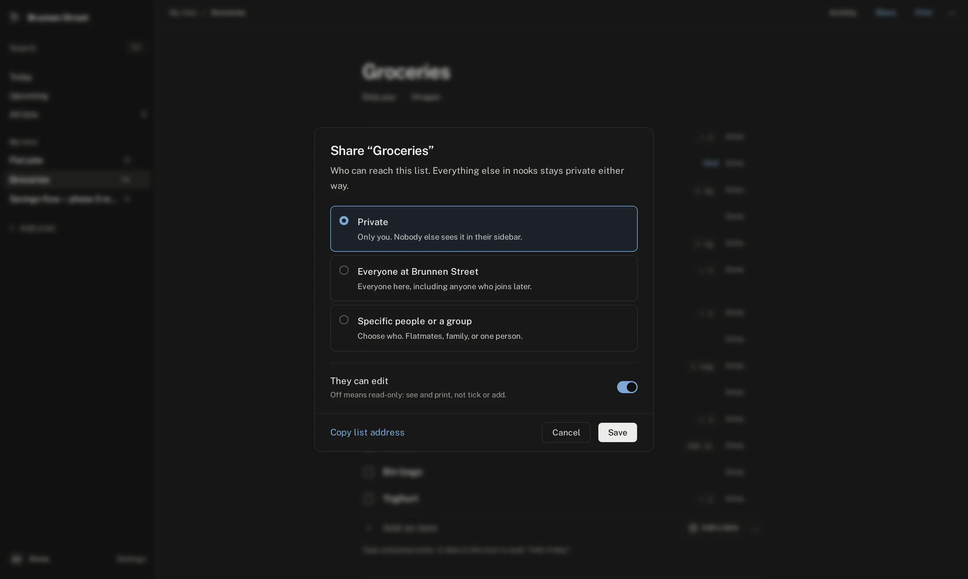 nooks — a household todo app gallery image