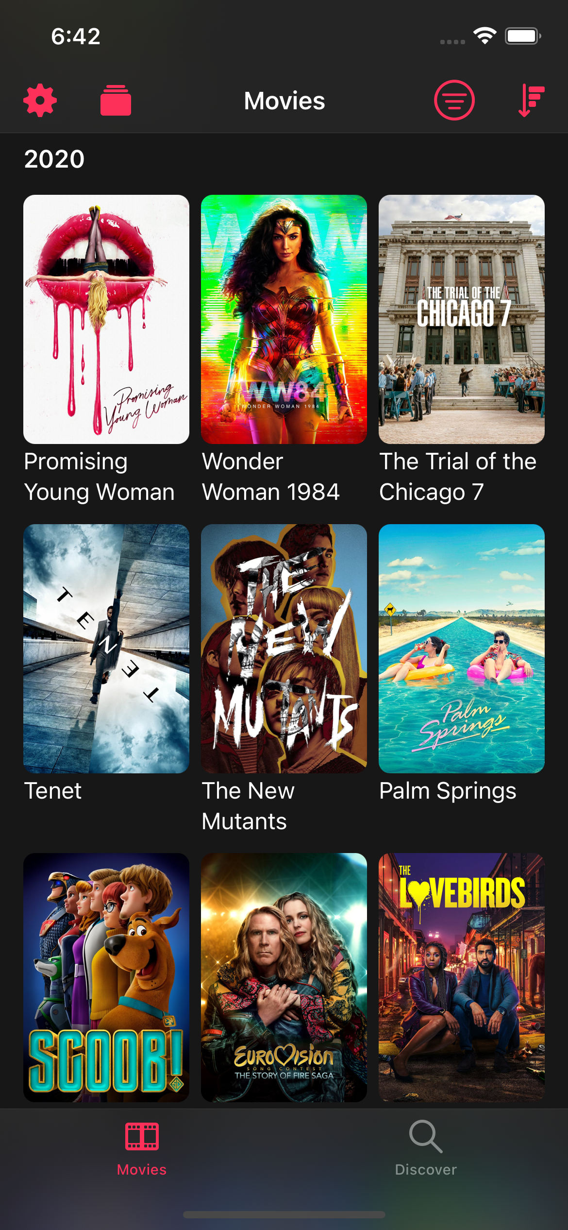 Cinema Time 2.0 Track your favorite movies and discover new ones