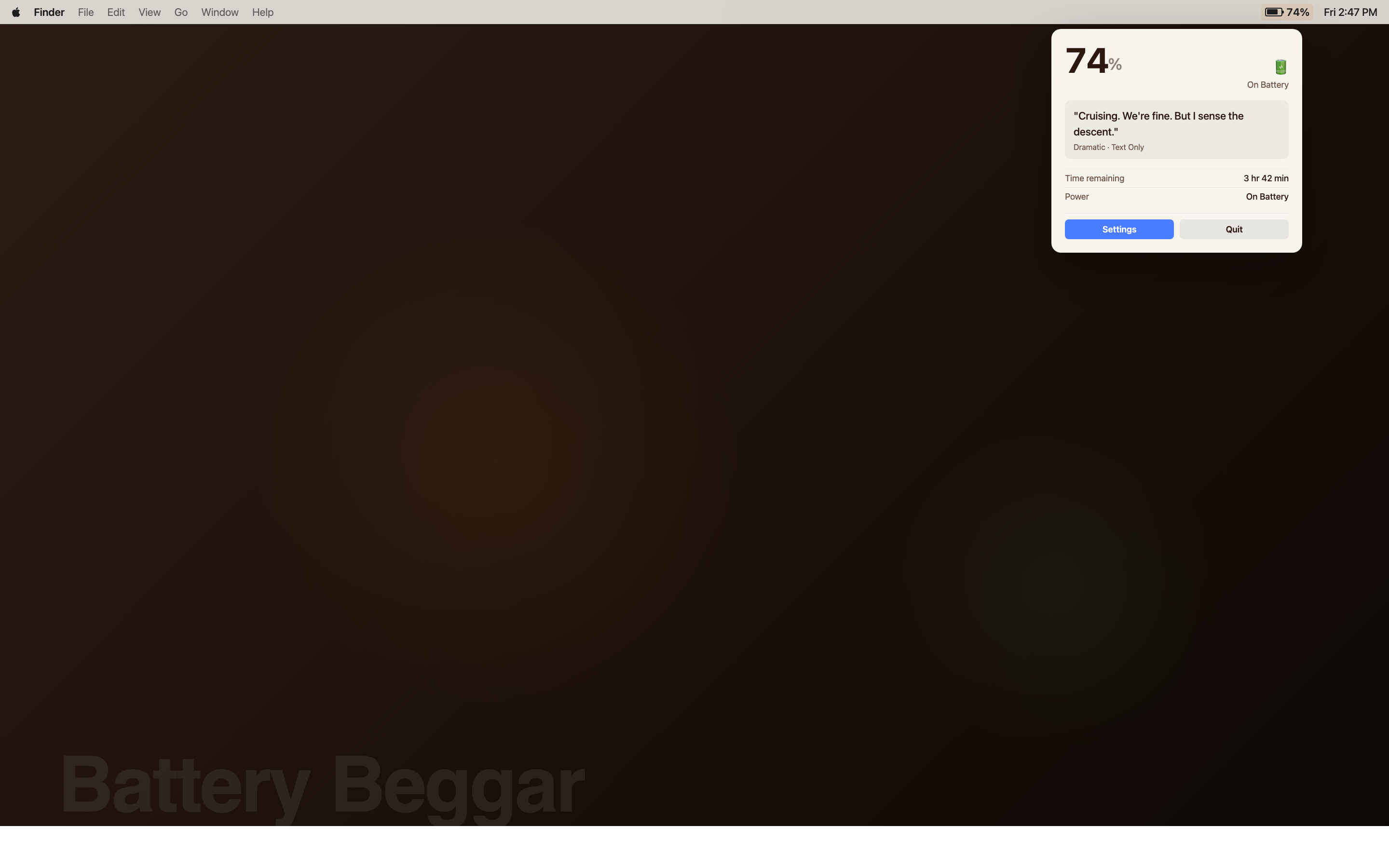 Battery Beggar gallery image
