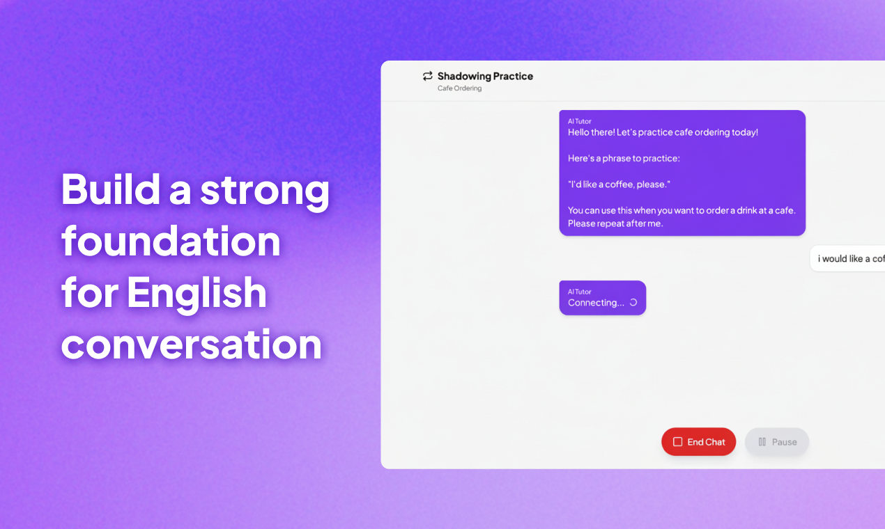 Ur English Tutor - Main product screenshot demonstrating key features and user interface