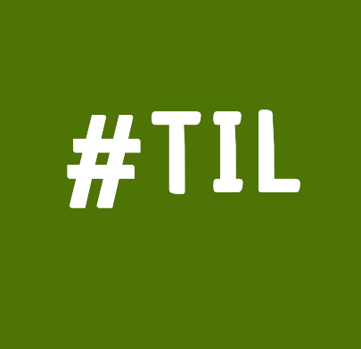 #TIL Chrome New Tab