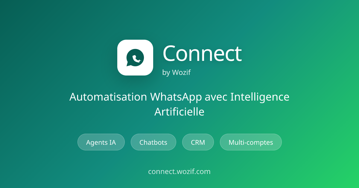 Connect by Wozif - Screenshot 2 showing product features and functionality