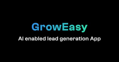 Скриншот панели инструментов GrowEasy: Дружественный интерфейс, показывающий панель инструментов GrowEasy, где пользователи могут предоставить базовую информацию и управлять своей кампанией по генерации потенциальных клиентов.