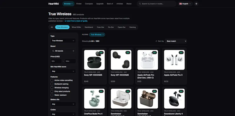 Hearwiki screenshot 3