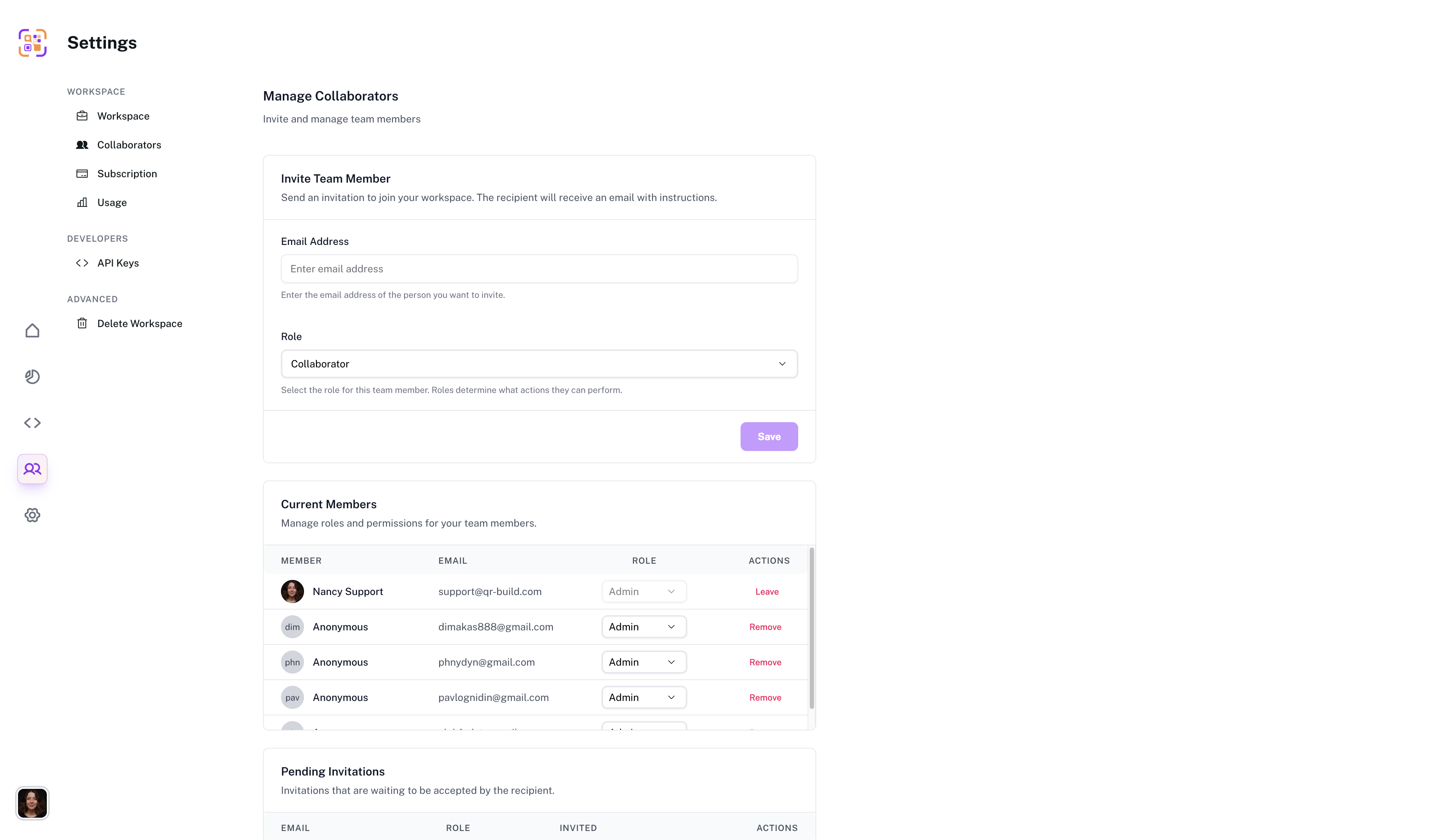 QR Build - QRs for Modern Businesses - Screenshot 2 showing product features and functionality