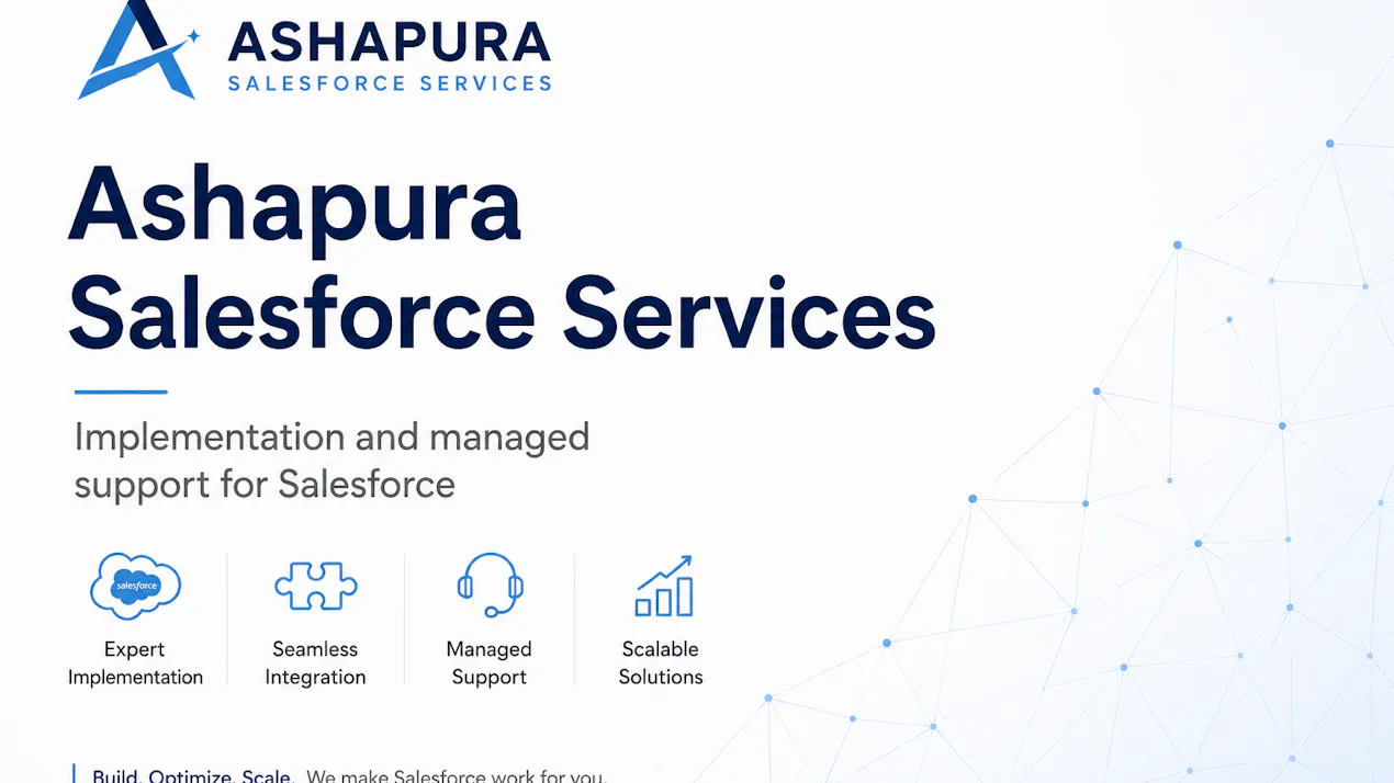 Ashapura Salesforce Desk product