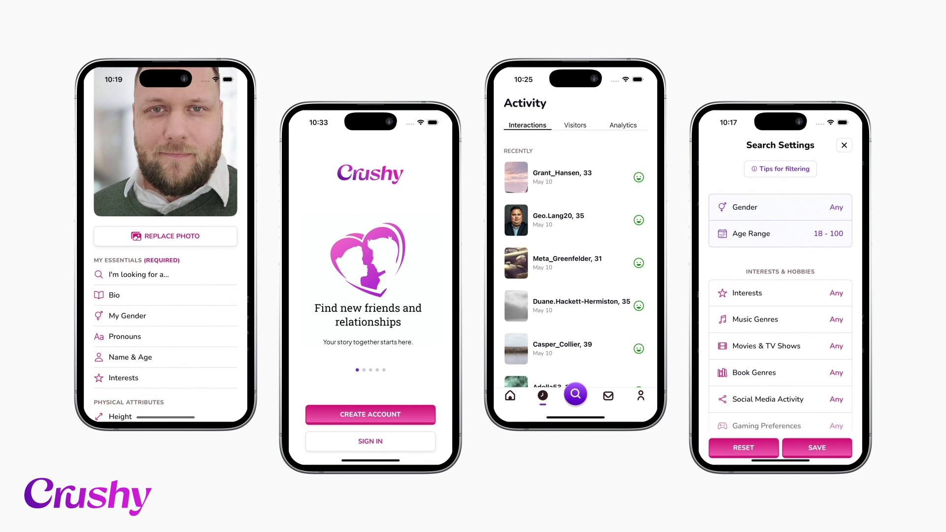 Social Crushy - Una aplicación de redes sociales sin BS que pone a las personas primero. media 2
