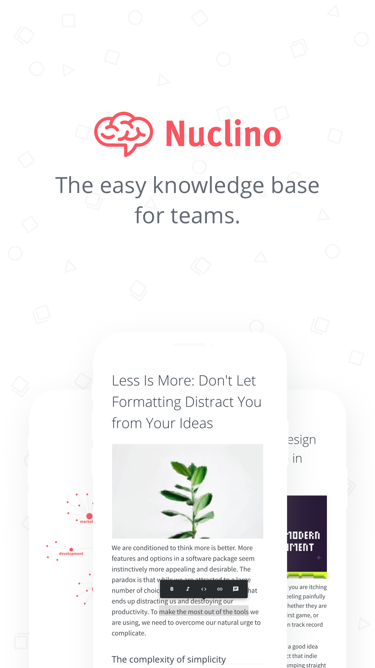 Nuclino for iOS gallery image