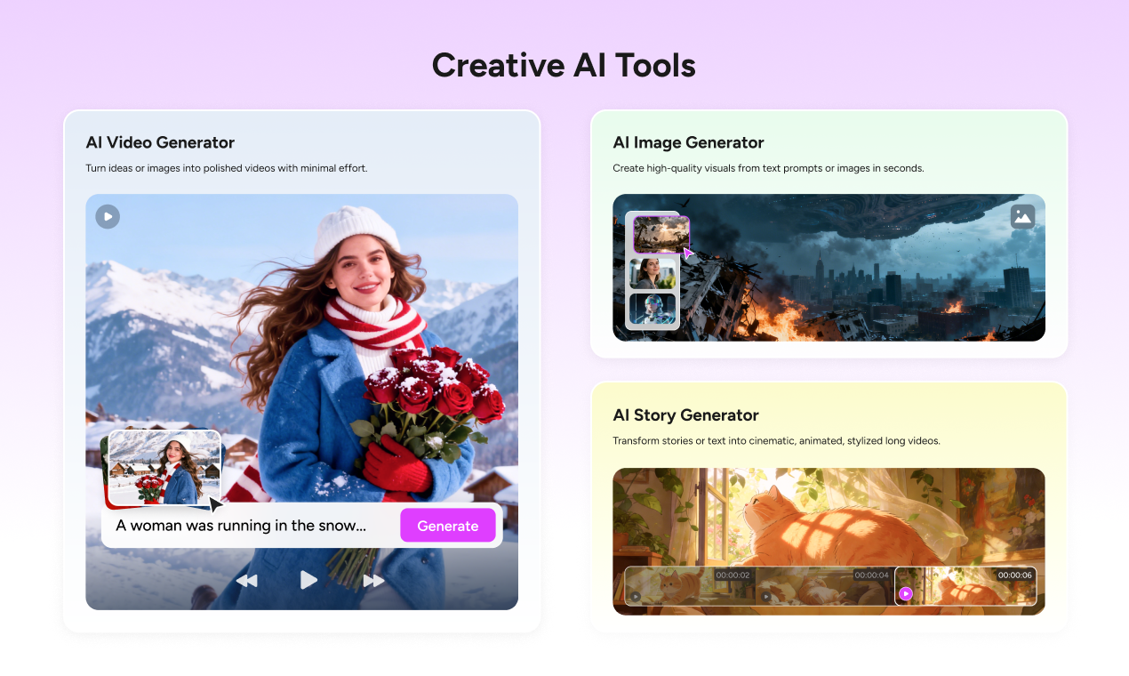 Novi AI – AI Story Video Creation Studio gallery image