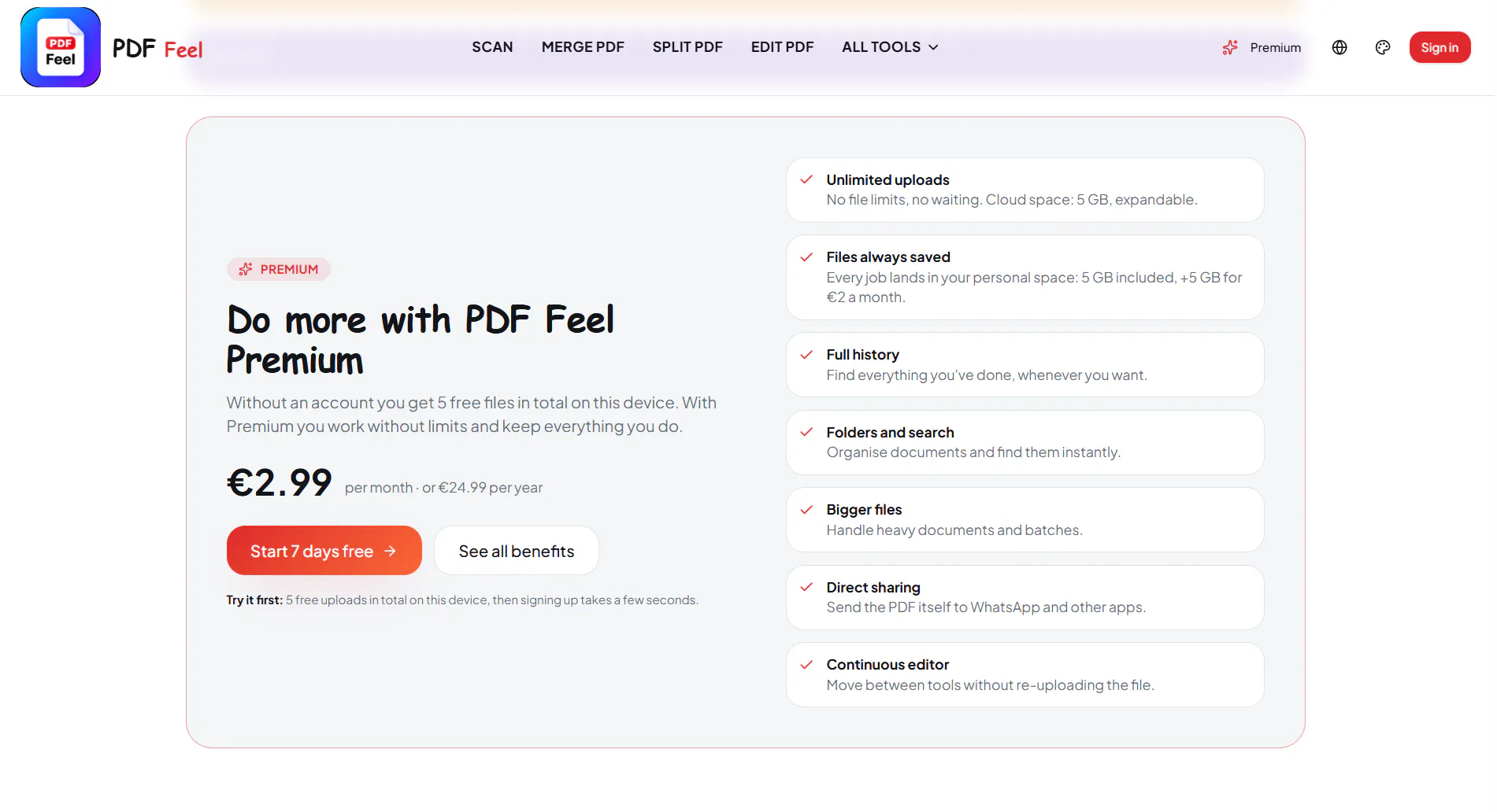 PDF Feel gallery image