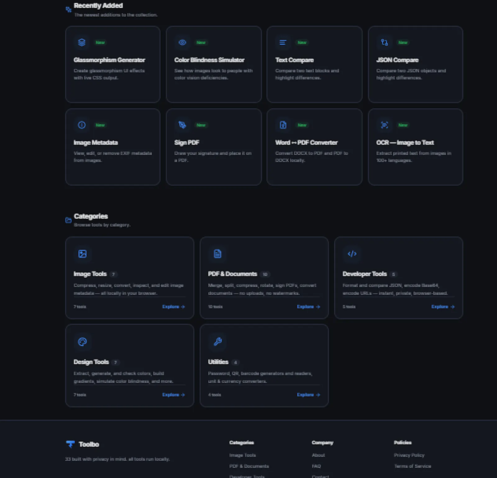 Toolbo screenshot 1