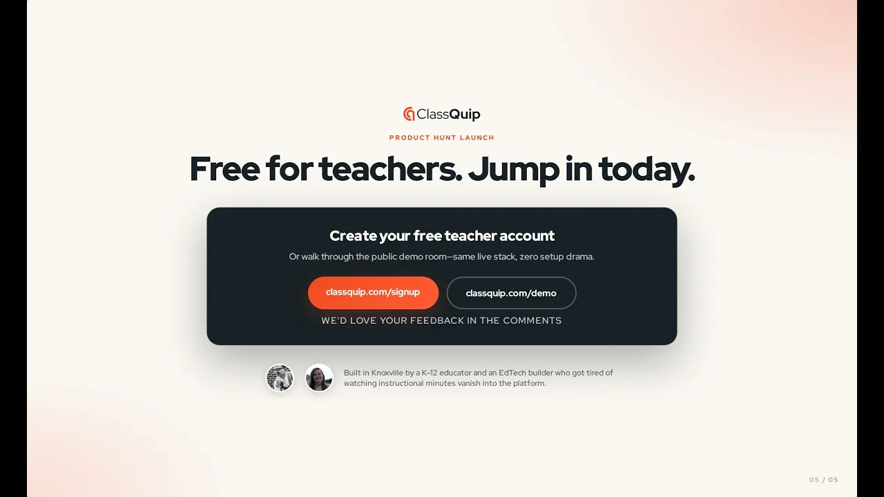ClassQuip gallery image