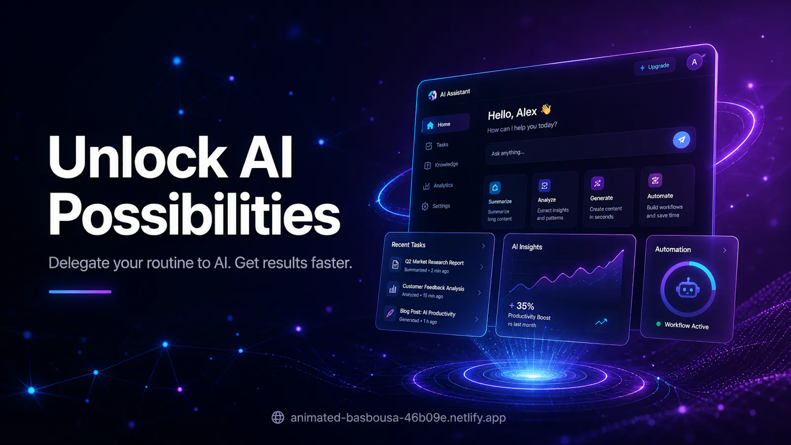 Abacus AI – ChatLLM screenshot 1