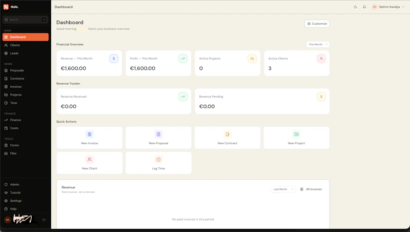 NUAL IO screenshot 1