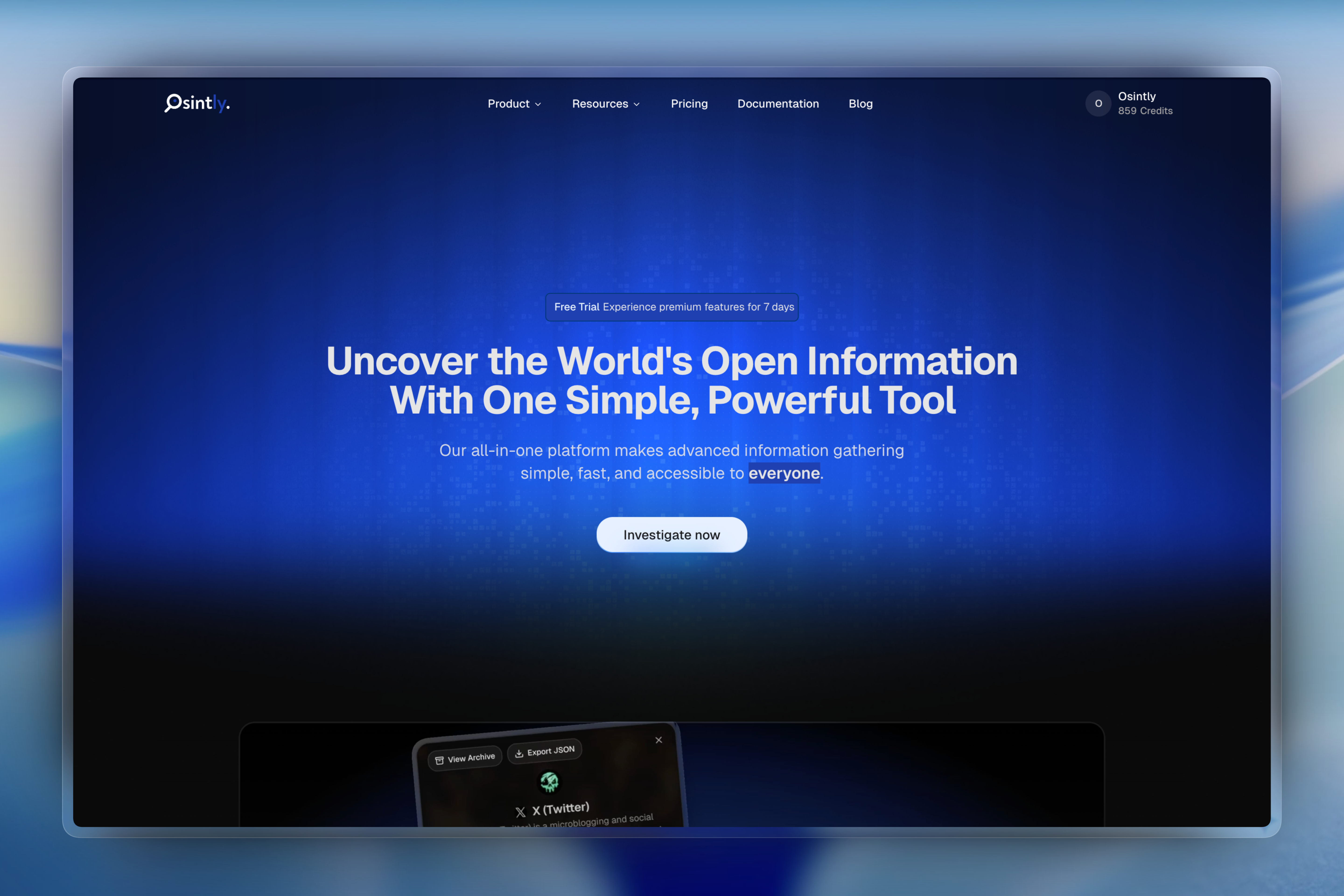 Osintly gallery image