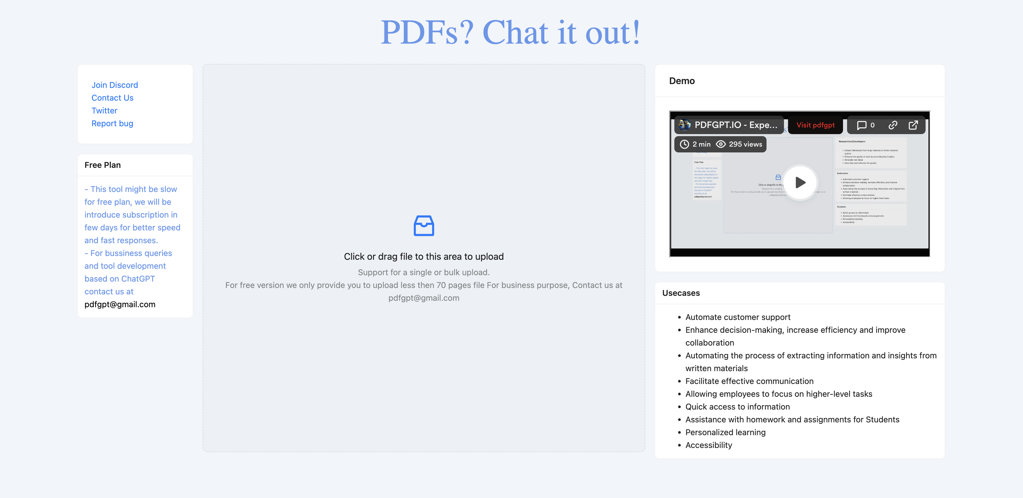 PDFGPT.IO - Simplifique PDF con chat media 2