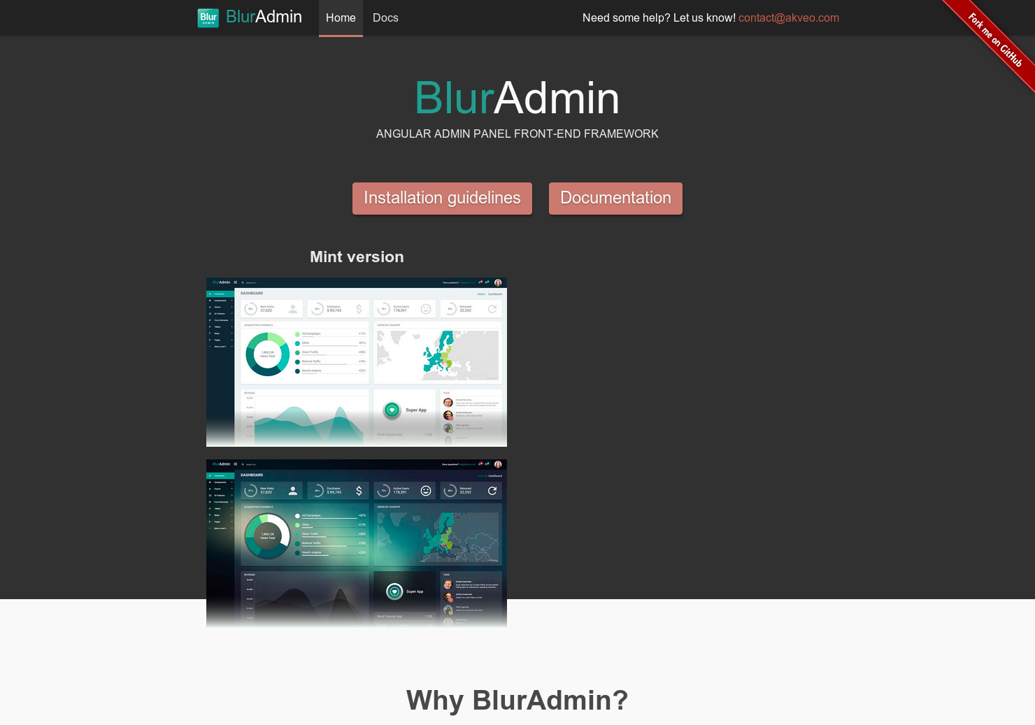 Blur Admin gallery image