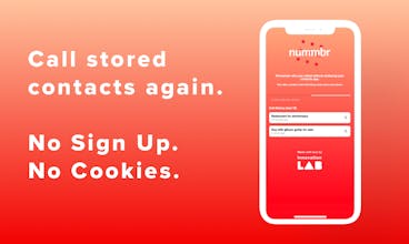 Nummbr - Temporary Phone Contacts gallery image