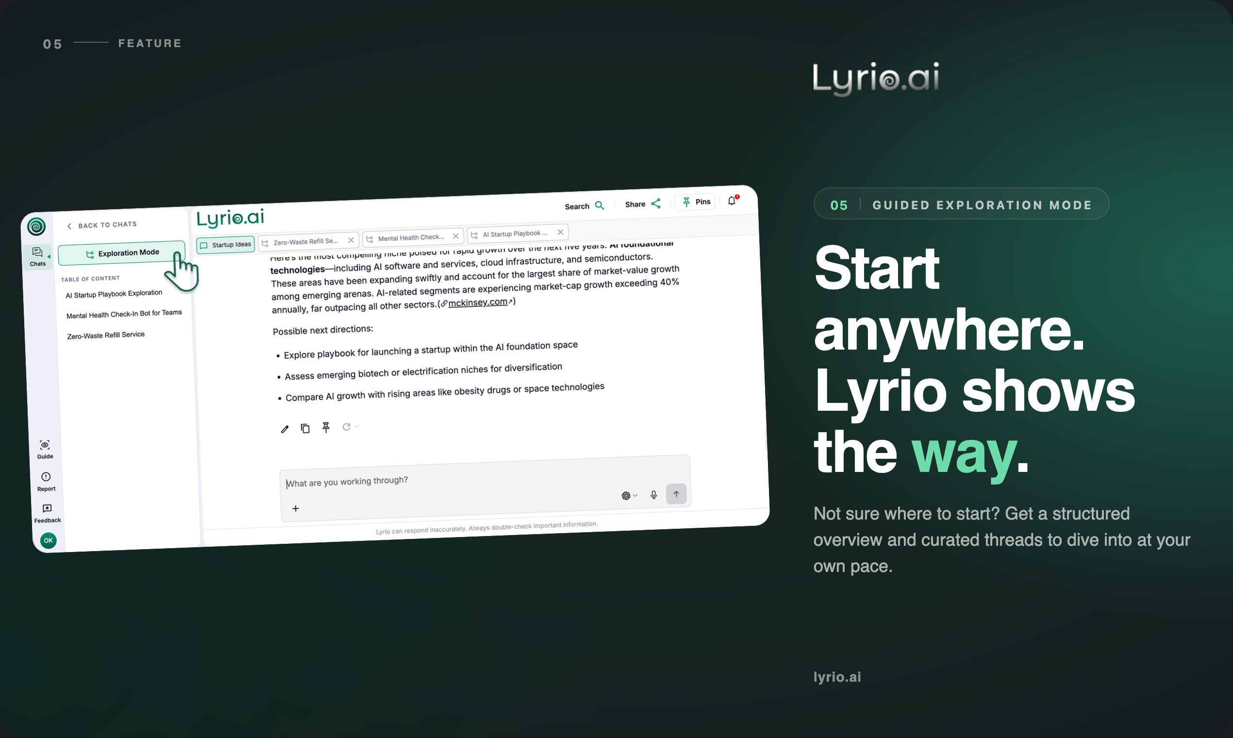 Lyrio AI Workspace gallery image