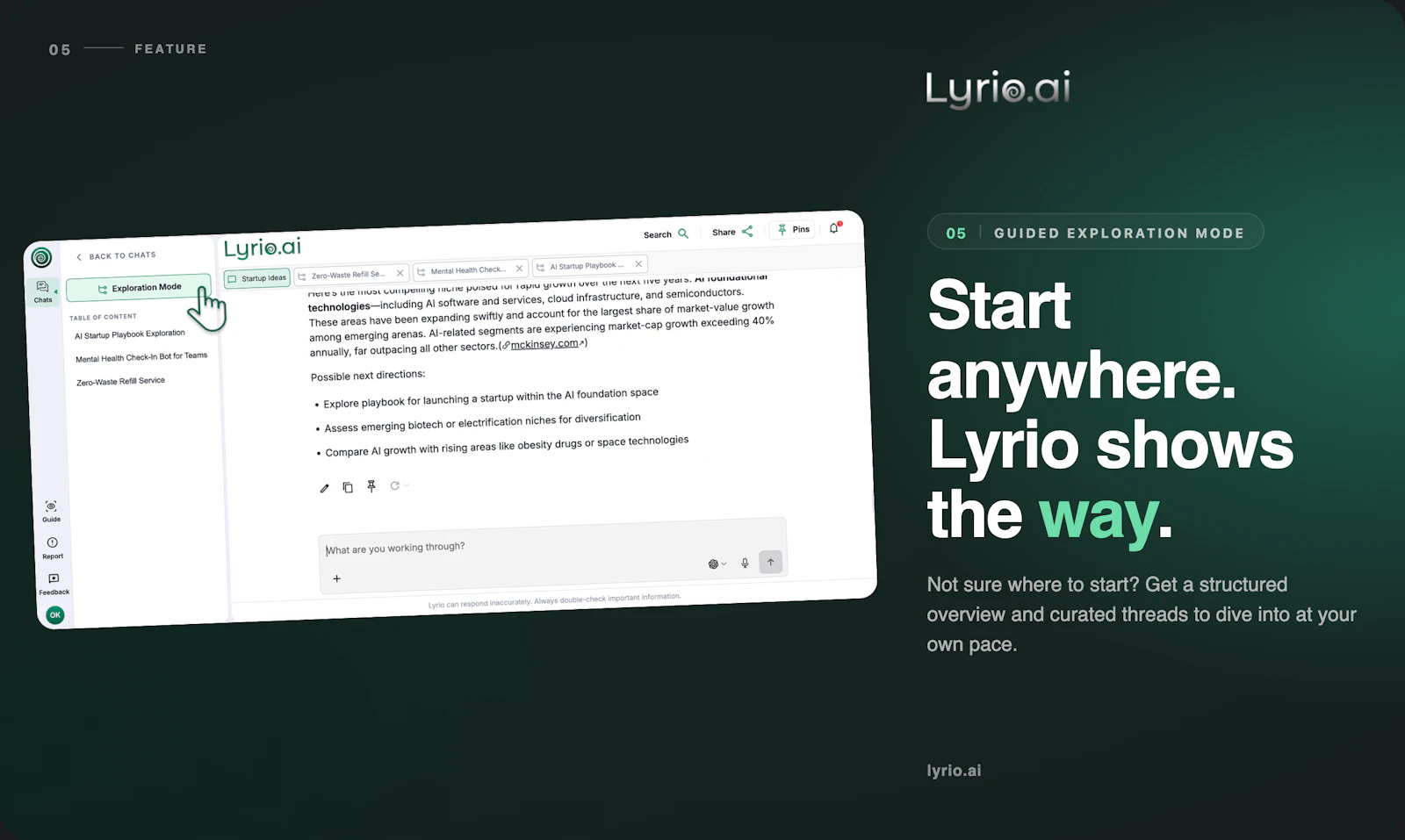 Lyrio AI Workspace screenshot 7