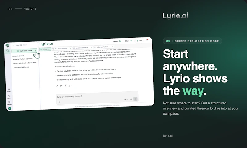Lyrio AI Workspace screenshot 7
