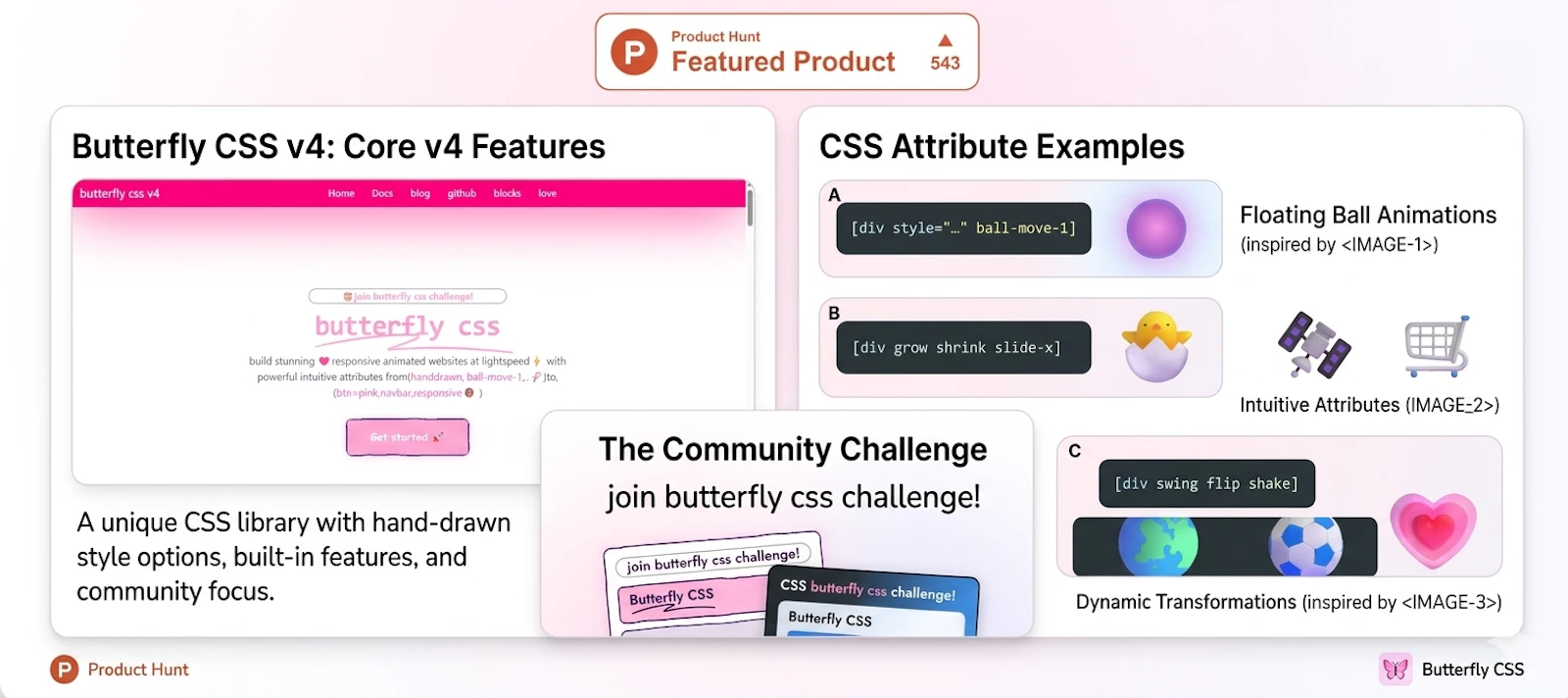Butterfly CSS v4.3 screenshot 2